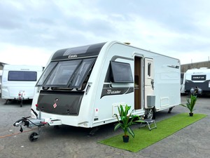 Products: 2015 Elddis Crusader Mistral – TRANSVERSE ISLAND BED / 4-BERTH / FULL END BATHROOM / MOTOR MOVERS / SOLAR / FRESH WATER TANK / AWNING / CENTRAL HEATING UNDER CONTRACT