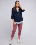 Beachy Hoodie Navy