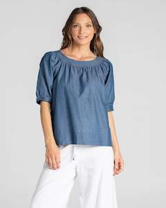 Boom Shanker: Bliss Top Chambray
