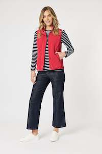 Gordon Smith: Brighton Puffer Vest Red