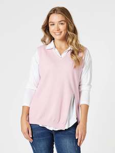 Vicky Vest Pink