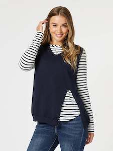 Vicky Vest Navy