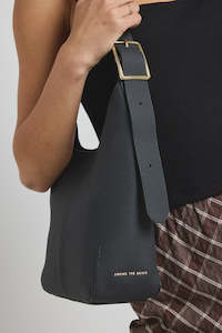 Bags: Soho Black Leather Large Bucket Bag