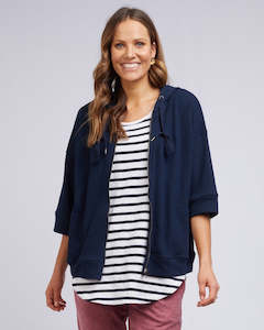 Beachy Hoodie Navy