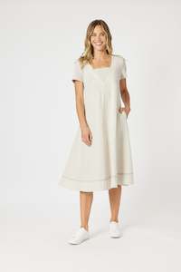 Lino Le Marais Dress Natural
