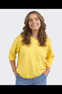 Tops: Mazie Sweat Bananna