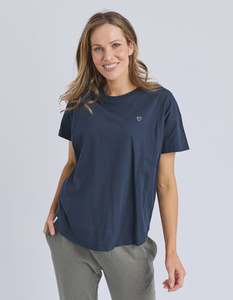Halli S/S Tee Navy