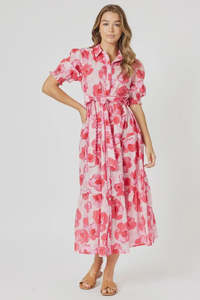 Dresses: Pink Poppies Dress