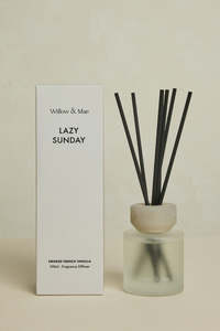 New Arrivals: Willow & Mae / Lazy Sunday Smoked French Vanilla Diffuser