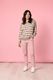 Idaho Stripe Knit Natural Blush