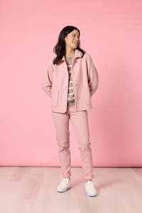 Montana Car Coat Blush