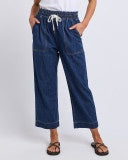 Pants Skirts: Greta Slim Leg Denim Pant