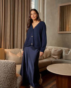 Callista Skirt Midnight Navy