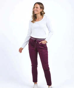 Pants Skirts: Margo Jogger Maroon