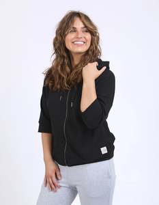 Jackets: Beachy Hoodie Black