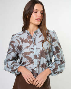 In Stock Now: Faye Blouse Twilight Bloom