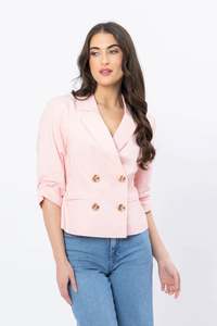 In Stock Now: Guest Blazer Pink