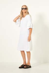 Dresses: Lurdes Dress Cream