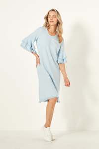 Dresses: Lurdes Dress Sky Blue