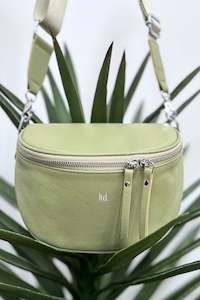 New In 1: Dani Leather Bag Khaki