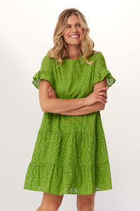 Julissa Lace Dress Apple