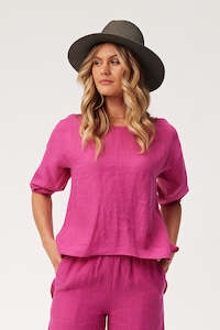 Joni Top Cerise
