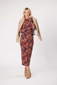 All Seasons Jackets: Mika Faux Leather Jacket Latte