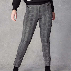 Vielle Pant Black Check