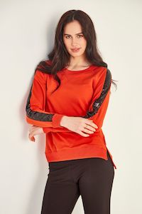 Luna Top Orange