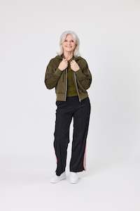 All Seasons Knitwear: Selma Jacket Khaki