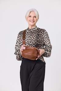 Dani Leather Bag - Brown