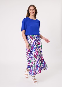 Ginevra Skirt Floral Print