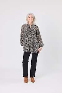 Liz Top & Singlet Bouquet Print