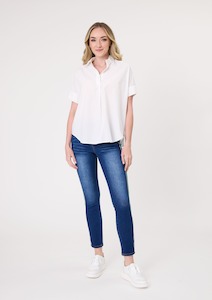 New In Tops: Dora Top White