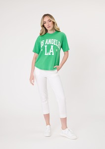 Los Angeles Tee Green