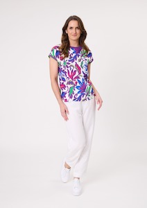 Narcisa Top Floral Print