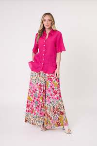 All Seasons Trousers: Massima Pant Garden Print