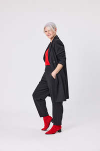 Hedda Coat Pinstripe