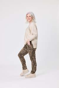 S: Annika Pant True Leopard