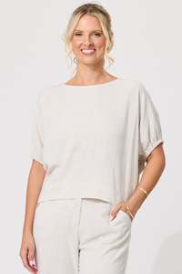 All Seasons Tops: Costa Linen Top