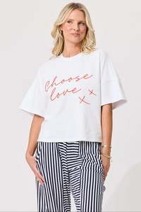 All Seasons Tops: Choose Love Tee