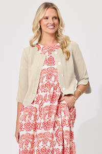 All: Amalfi Linen Jacket