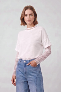 All Seasons Tops: Penny Sheer Top
