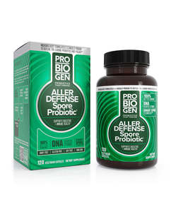 Allergy: Probiogen Aller Defense Spore Probiotic 60 vegetarian capsules