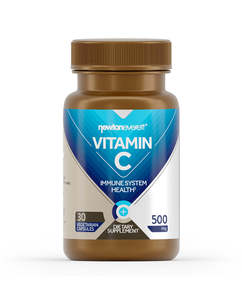 Antioxidants: Newton-Everett Vitamin C 500mg 30 vegetarian capsules