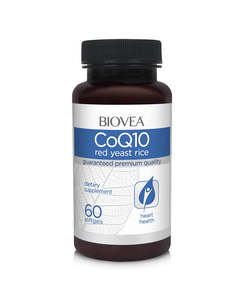 Antioxidants: Biovea CoQ10 60mg & red yeast rice 60 softgels