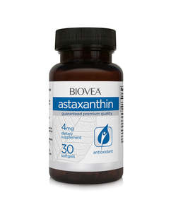 Antioxidants: Biovea Astaxanthin 4mg 30 softgels