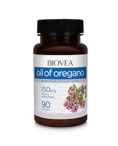 Biovea Oil of oregano 150mg 90 softgels