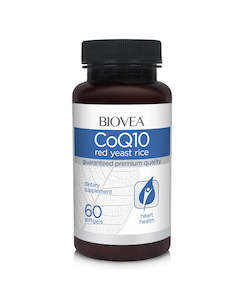 Antioxidants: Biovea CoQ10 60mg & red yeast rice 60 softgels