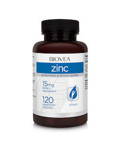Biovea Zinc 15mg 120 capsules